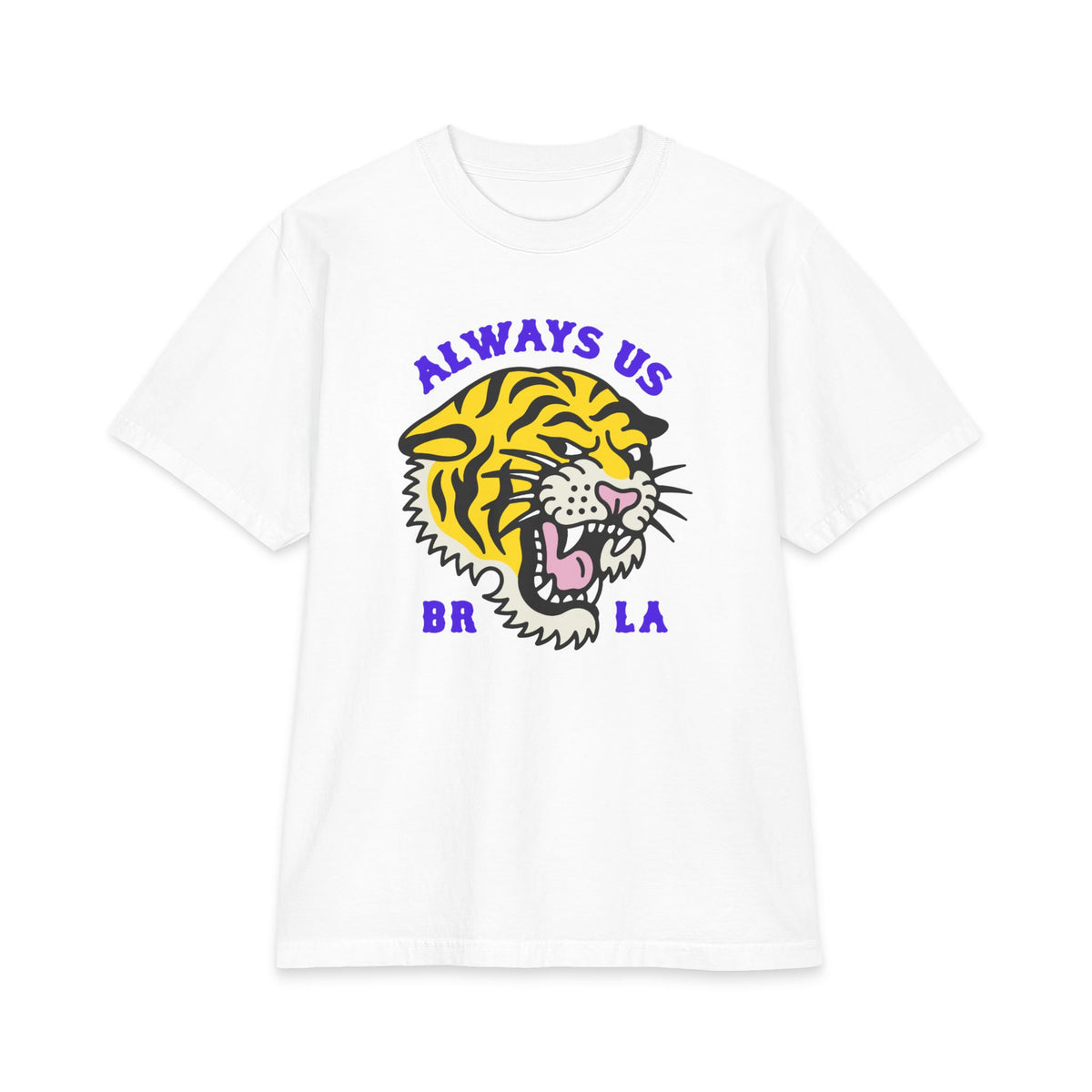 White Tiger Graphic Tee
