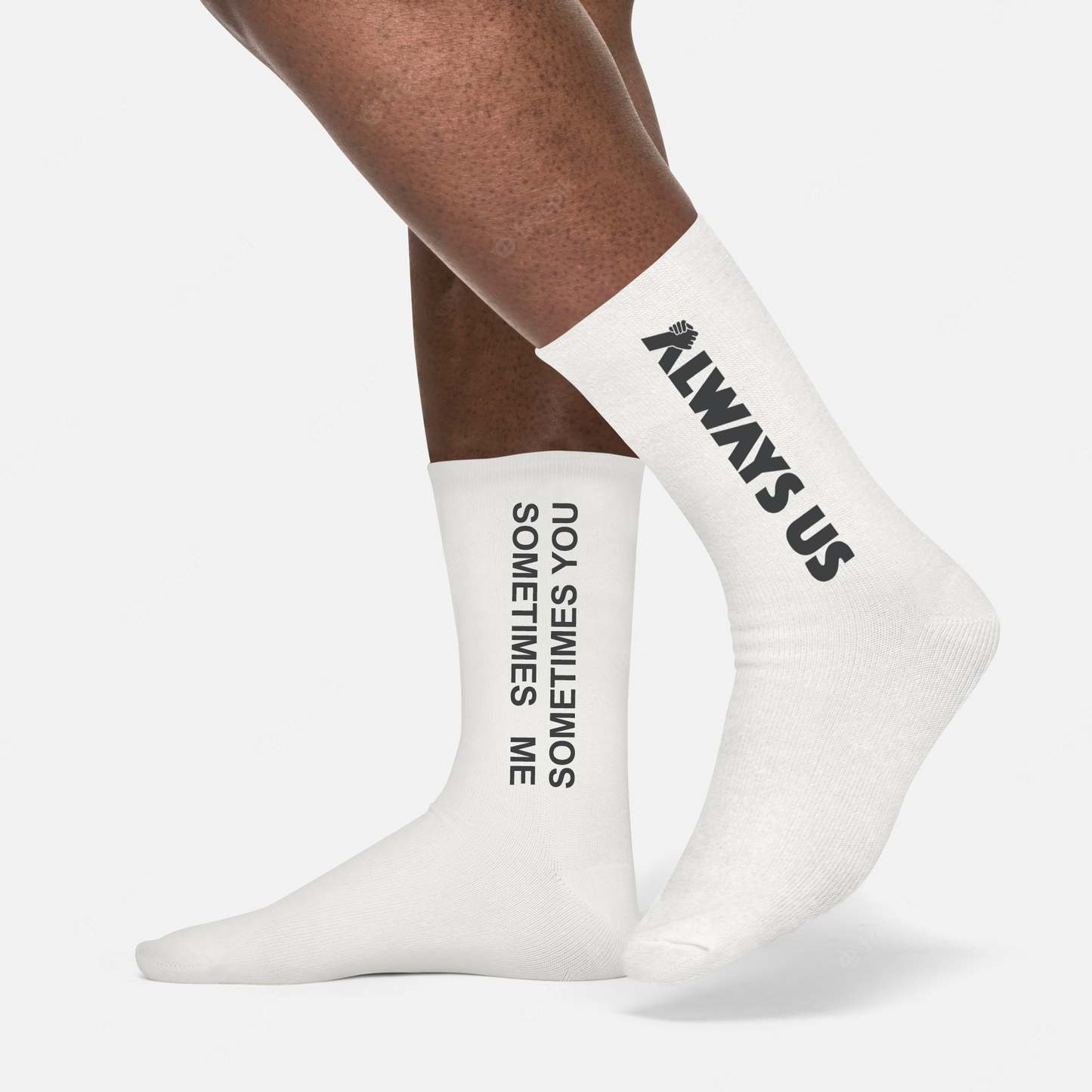 Crew Sock - Natural White