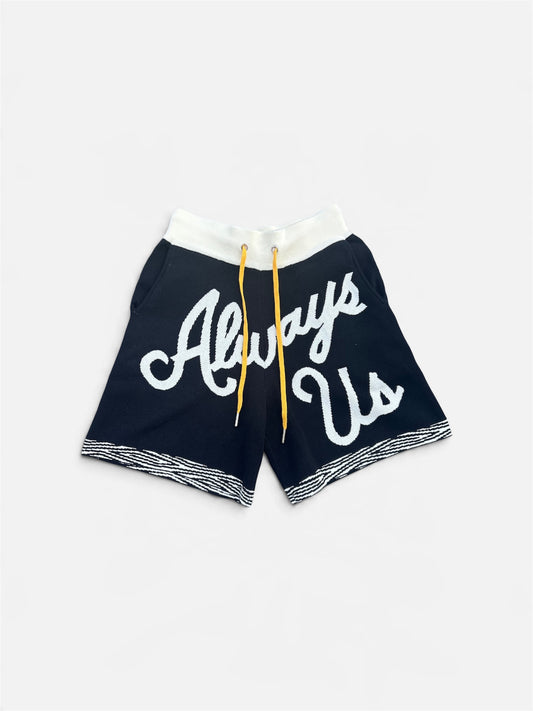 Knitted Shorts - Black