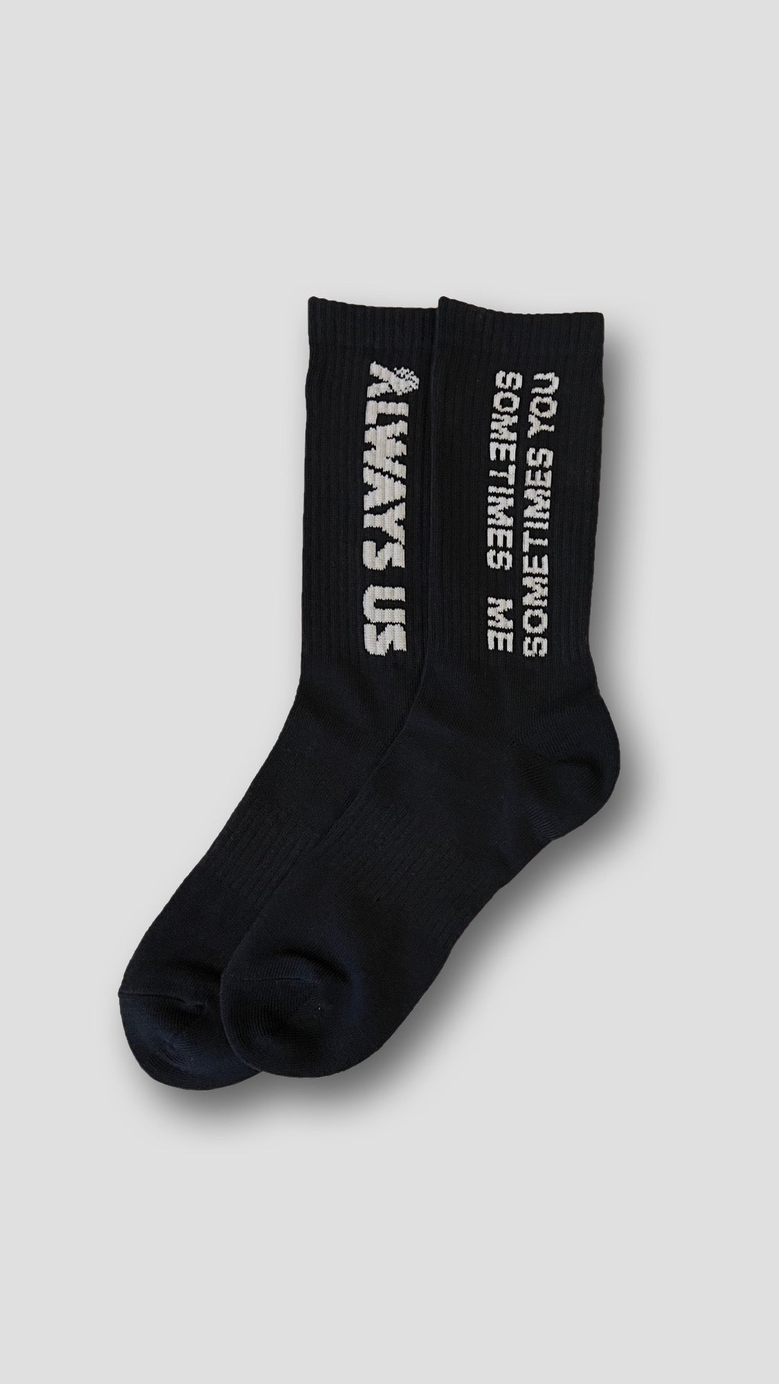 Crew Sock - Charcoal