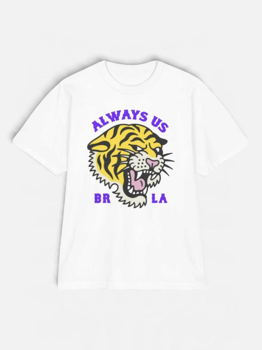 Tiger Tee - White