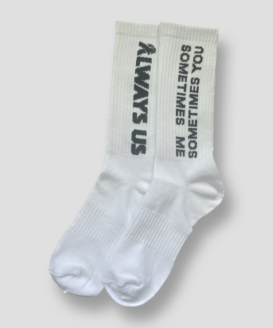 Crew Sock - Natural White